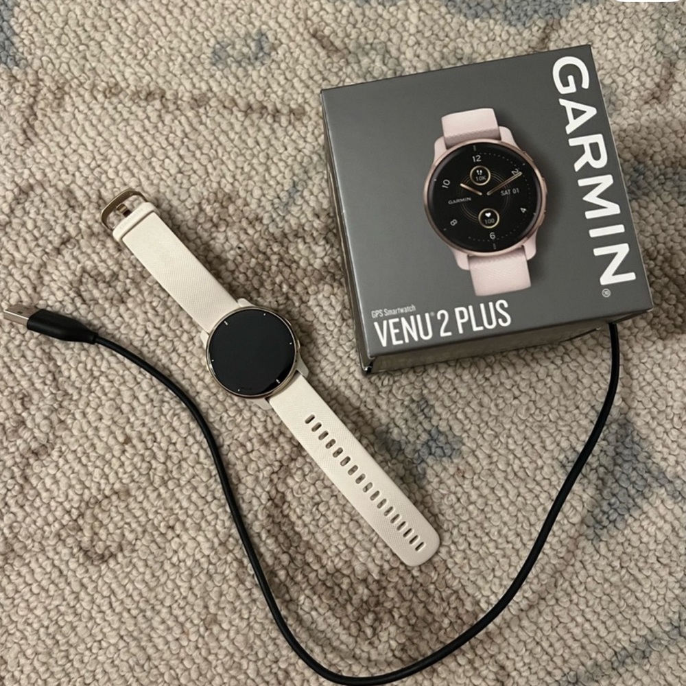 Garmin Venu 2 Plus with Box and Charger